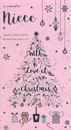 Picture of WONDERFUL NIECE CHRISTMAS CARD